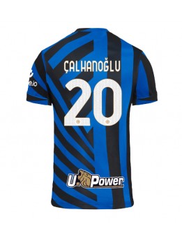 Muži Futbalové oblečenie Inter Milan Hakan Calhanoglu #20 2024-25 Krátky Rukáv - Domáci